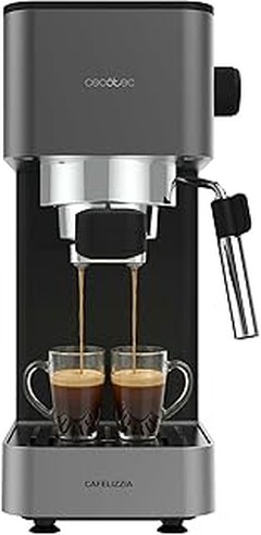 Las mejores alternativas a cafeteras espresso manuales con calentador de tazas