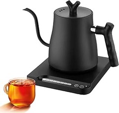 Influencia del material del hervidor de cuello de cisne en la calidad del café