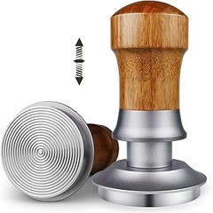 Guía para usar correctamente un tamper de café con mango de madera