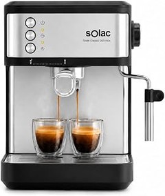 Instrucciones para utilizar una cafetera italiana compacta correctamente