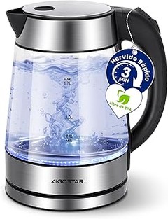 Hervidores de Agua de Cristal y Acero Inoxidable: ¿Cuál Elegir?