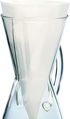 Comparativa entre filtros de papel y filtros reutilizables para Chemex