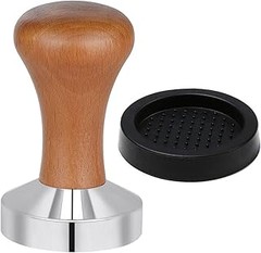 ¿Qué materiales son mejores para un tamper de café plano?