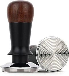 Las mejores marcas de tampers de café con mango de madera