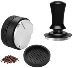 ¿Qué materiales son ideales para un tamper de café calibrado?