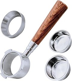 Opiniones de usuarios sobre portafiltros sin fondo para espresso