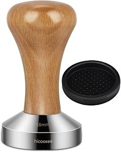 Reseñas de usuarios sobre tampers de acero inoxidable para café