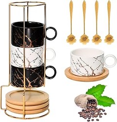 Opiniones de usuarios sobre tazas apilables para café