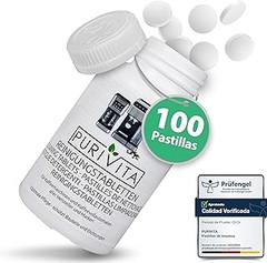 Pastillas de limpieza para cafeteras