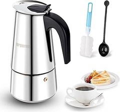Cafeteras italianas con válvula de seguridad