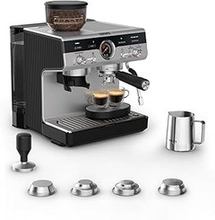 Opiniones de usuarios sobre cafeteras espresso manuales con molinillo