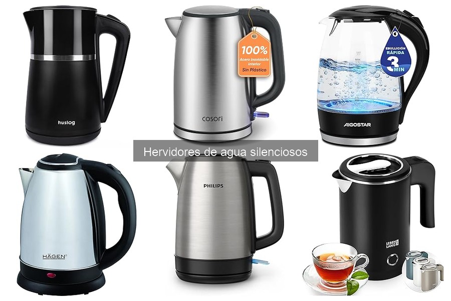 Accesorios esenciales para hervidores de agua silenciosos