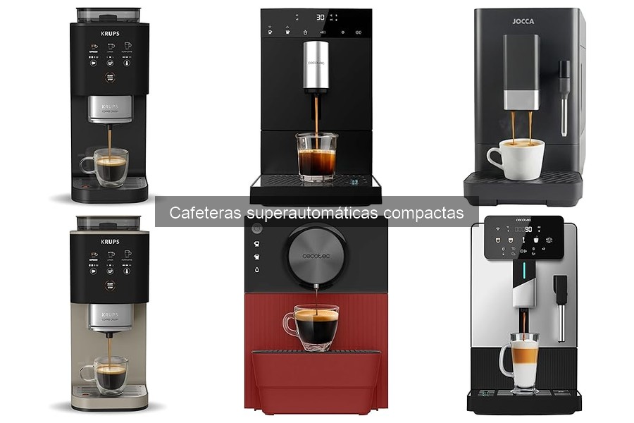Ajusta tu cafetera superautomática compacta para un café perfecto