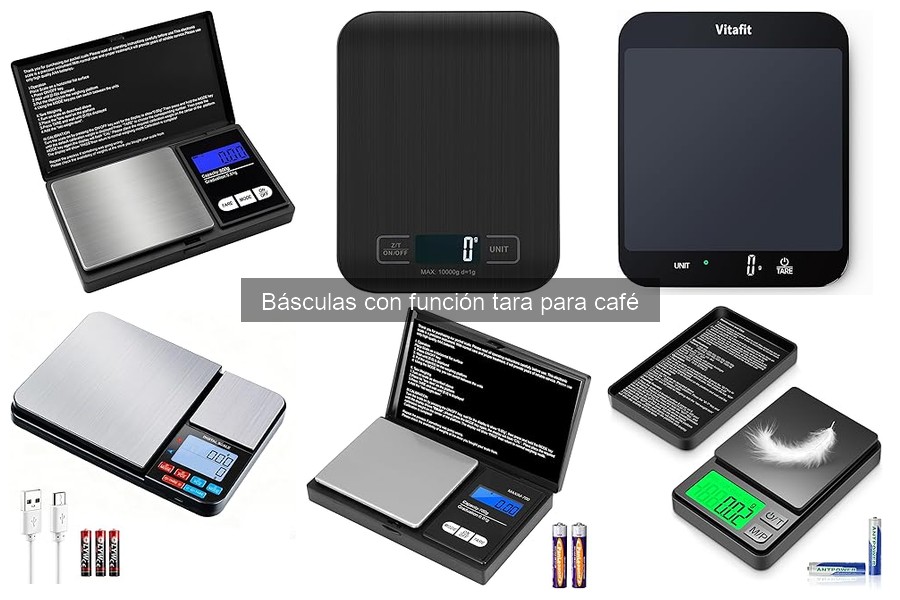 Alternativas a Básculas con Función Tara para Medir Café