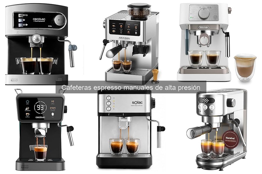 Alternativas a cafetera espresso manual: opciones de café