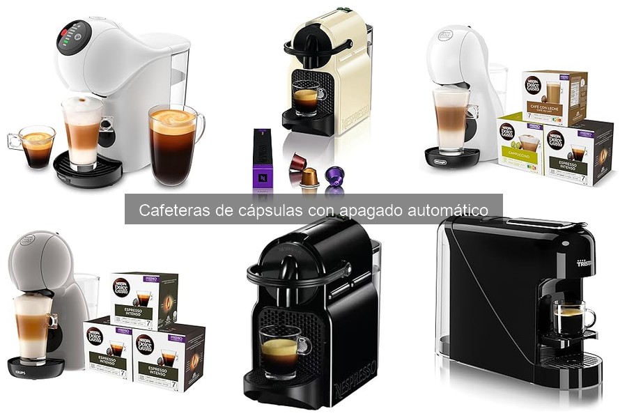 Alternativas a cafeteras de cápsulas con apagado automático