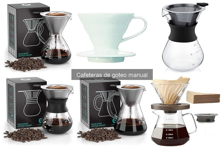Alternativas a cafeteras de goteo manual: métodos de café