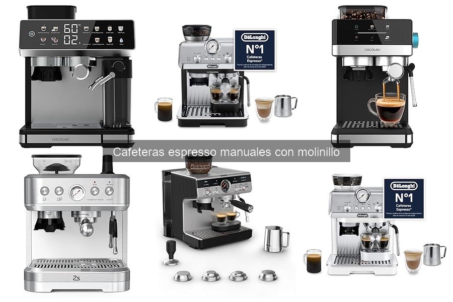 Alternativas a cafeteras espresso manuales con molinillo