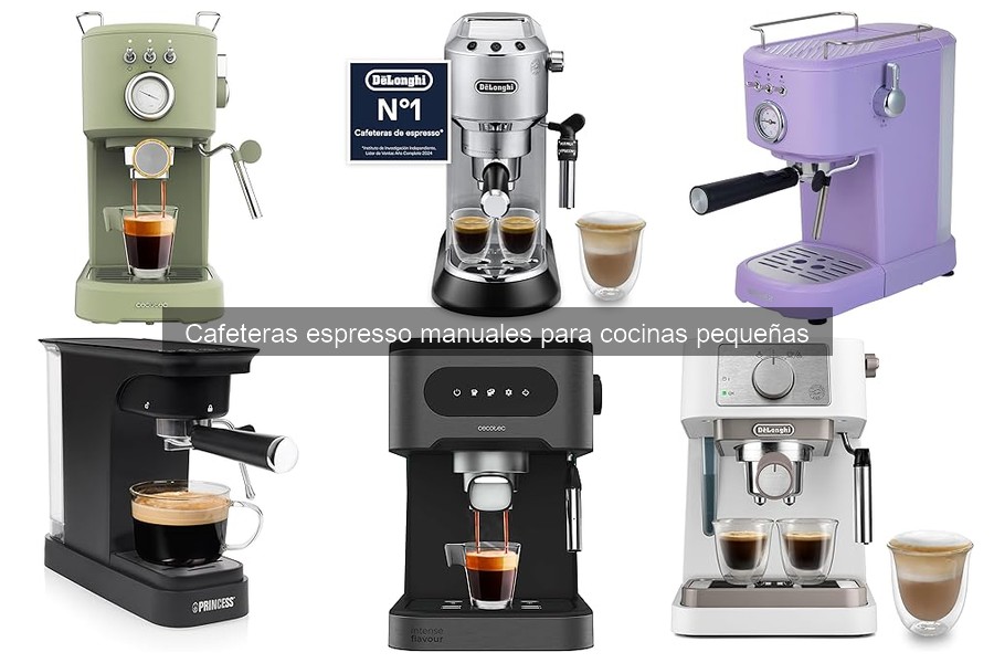 Alternativas a Cafeteras Espresso Manuales en Cocinas Pequeñas