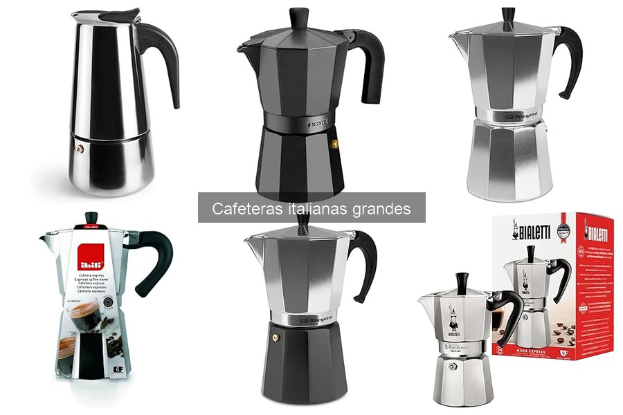 Alternativas a Cafeteras Italianas Grandes para el Hogar