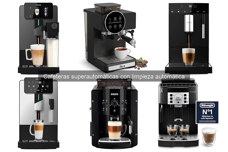 Alternativas a cafeteras superautomáticas con limpieza automática