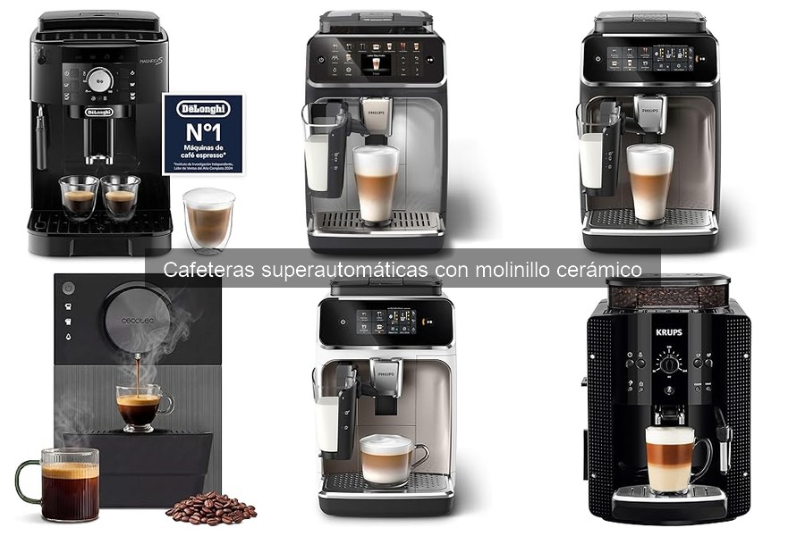 Alternativas a cafeteras superautomáticas con molinillo cerámico