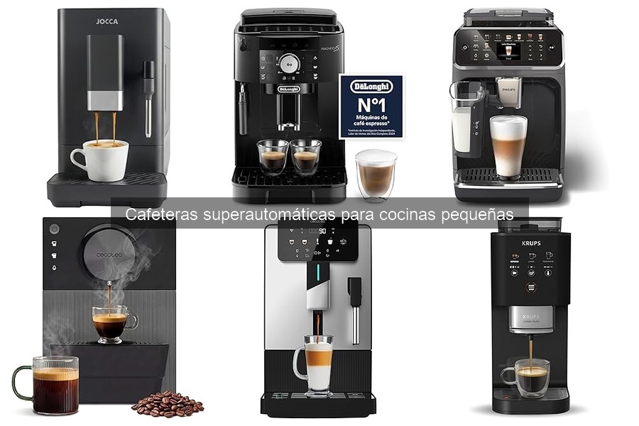 Alternativas a cafeteras superautomáticas para cocinas pequeñas
