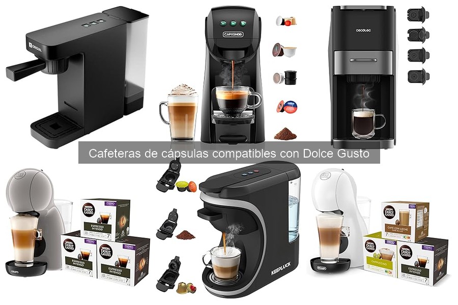 Alternativas a cápsulas Dolce Gusto: Mejores opciones 2023