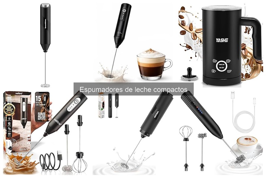 Alternativas a Espumadores de Leche Compactos para Espumar