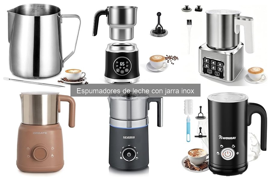 ** Alternativas a Espumadores de Leche con Jarra de Inox