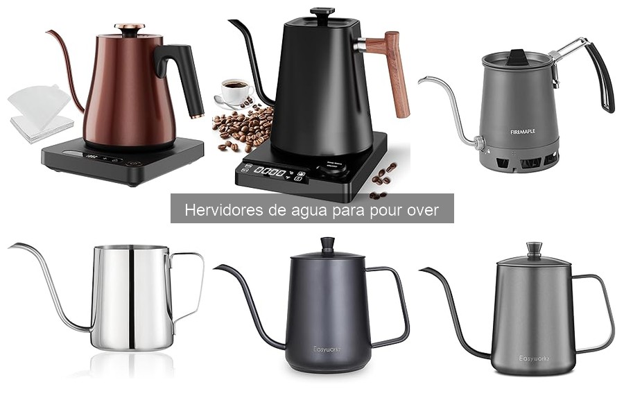 Alternativas a hervidores de agua para pour over en casa