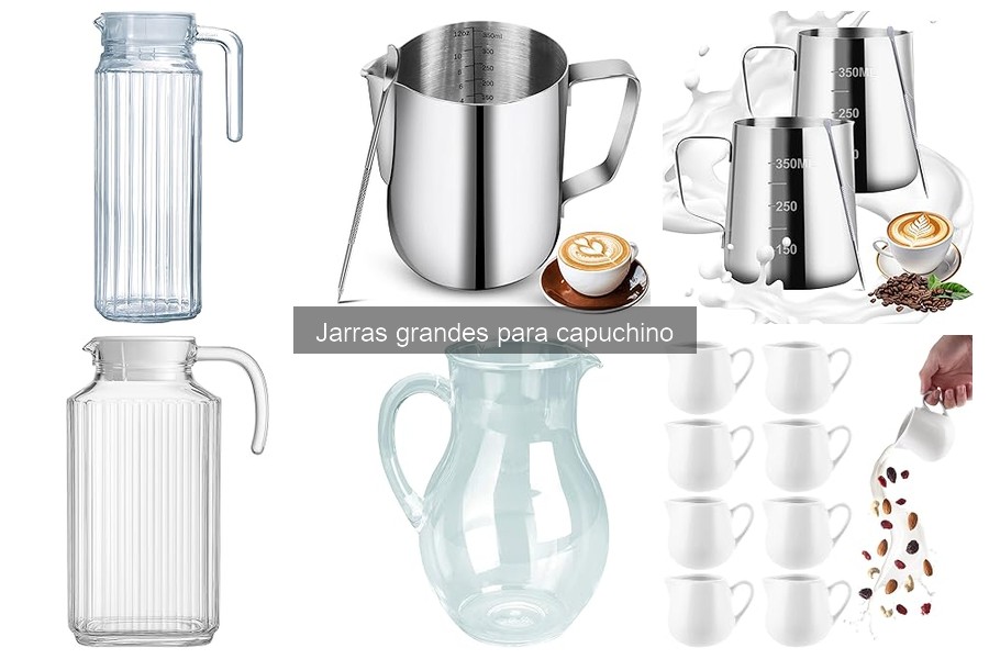Alternativas a Jarras Grandes para Capuchino: Mejores Opciones