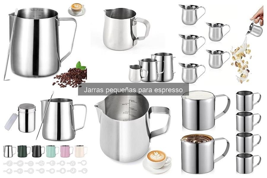 Alternativas a Jarras Pequeñas para Espresso: Opciones Útiles