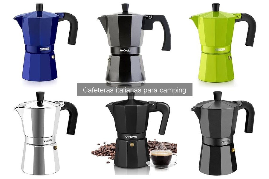 Alternativas a la cafetera italiana para camping