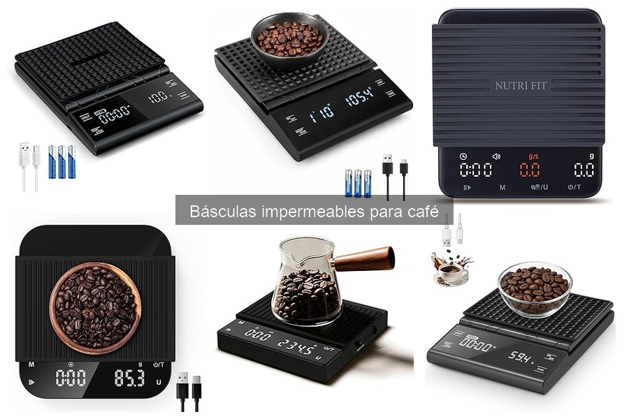 Alternativas a las Básculas Impermeables para Café