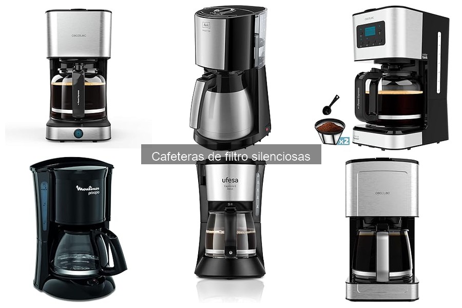 Alternativas a las Cafeteras de Filtro Silenciosas