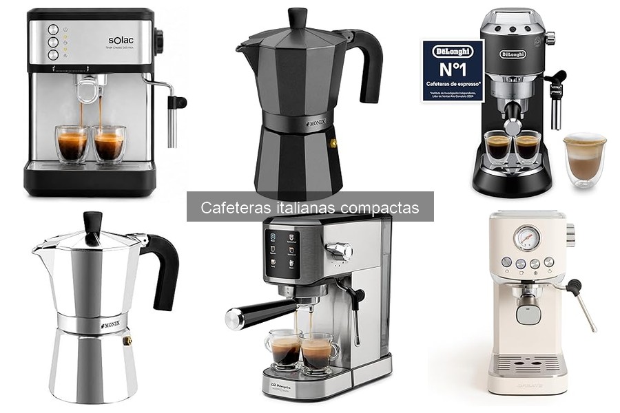 Alternativas a las cafeteras italianas compactas para café perfecto