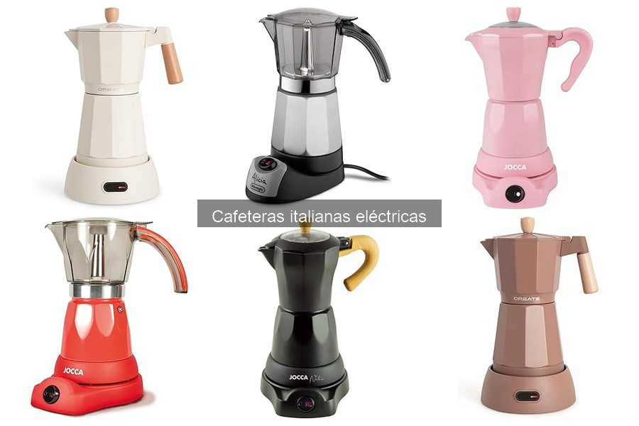 Alternativas a las cafeteras italianas eléctricas