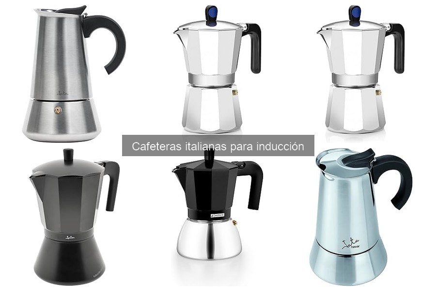 Alternativas a las cafeteras italianas para inducción