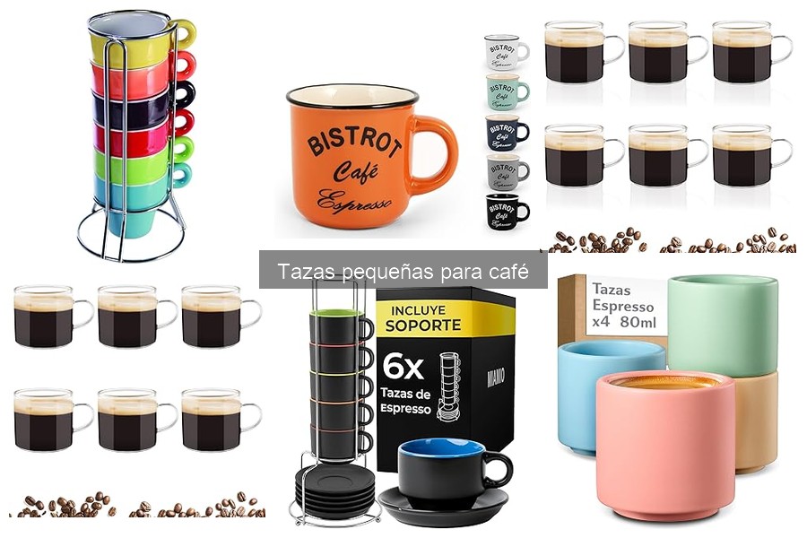 Alternativas a las tazas pequeñas para café: opciones únicas