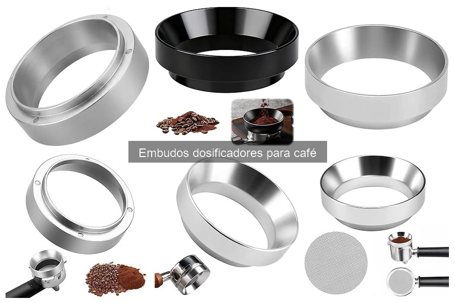 Alternativas a los embudos dosificadores para café