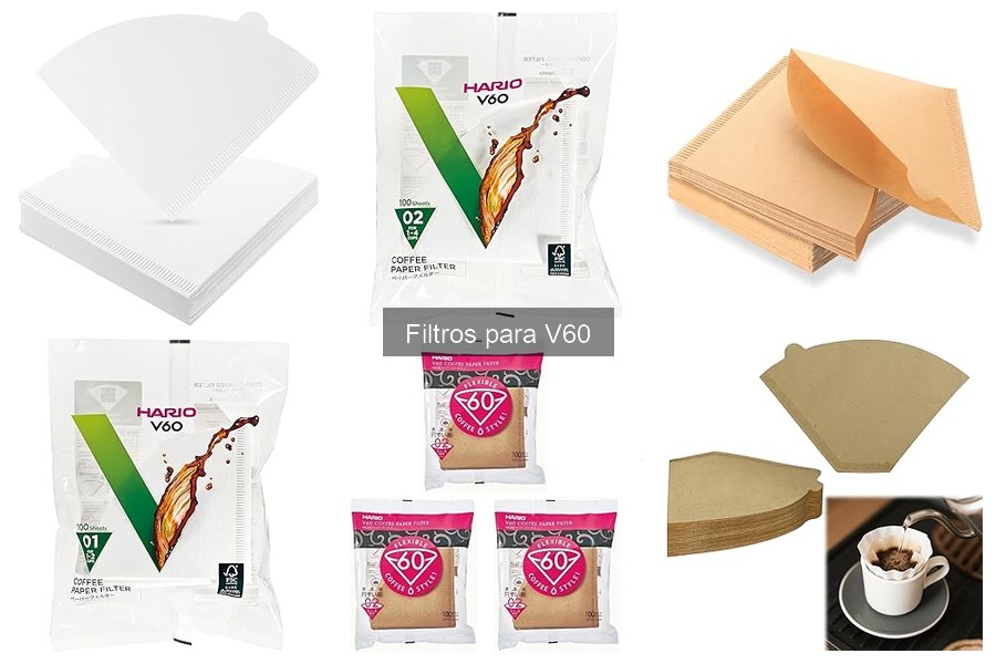 Alternativas a los filtros tradicionales para V60