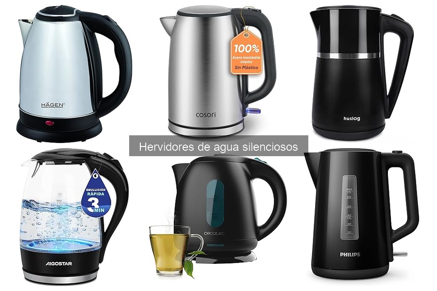 Alternativas a los Hervidores de Agua Silenciosos