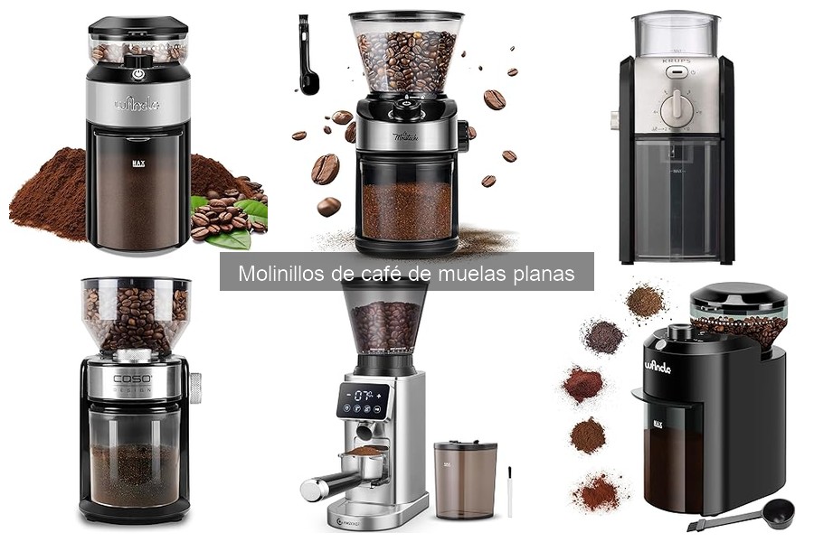 Alternativas a los molinillos de café de muelas planas