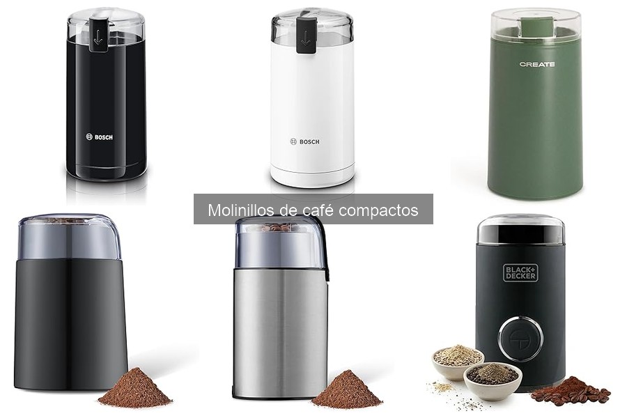 Alternativas a Molinillos de Café Compactos para Usos Versátiles