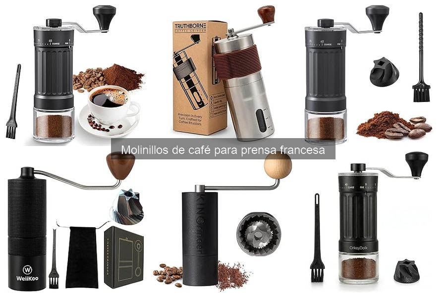 Alternativas a Molinillos de Café para Prensa Francesa