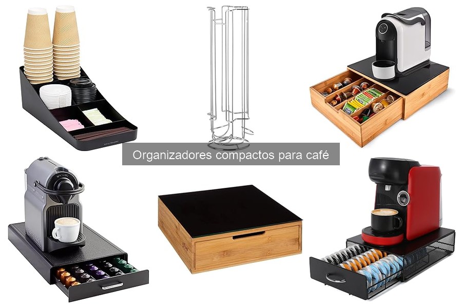 Alternativas a organizadores compactos para café