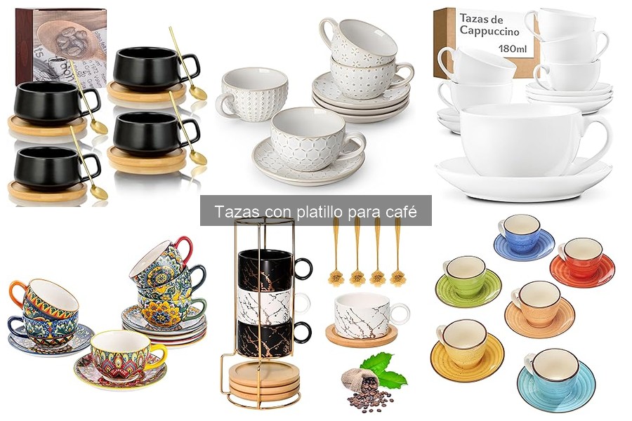 Alternativas a Tazas con Platillo para Café: Guía Práctica