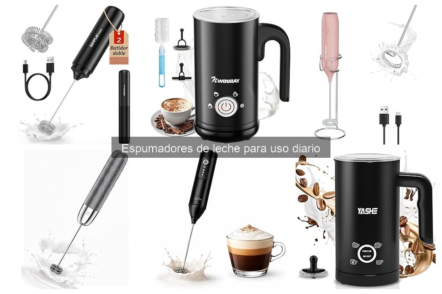 Alternativas al espumador de leche para café en casa