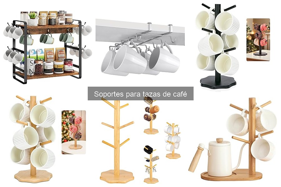 Alternativas Creativas a Soportes para Tazas de Café